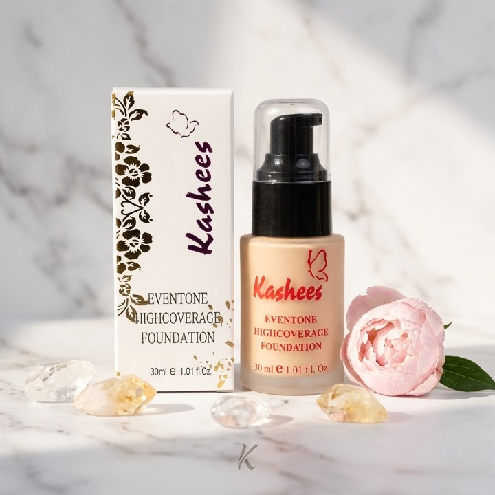 Kashee’s Eventone High Coverage Foundation 30ml